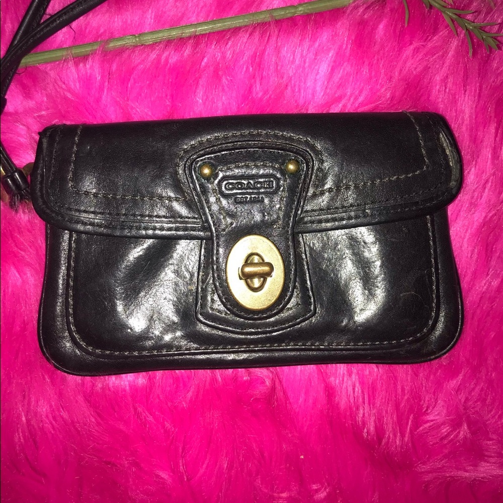 Vintage COACH wristlet